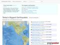 Map of Earthquakes Today